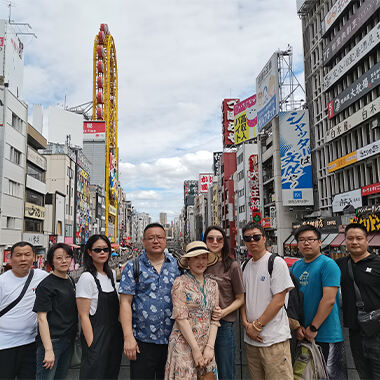 DS Medical Company held team building in Japan. 