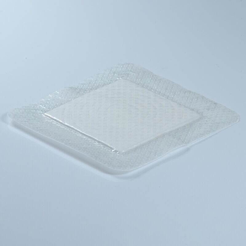 High Absorbent Surgical Medical Aid Wound Dressing Waterproof Superabsorbent Silicone Foam Dressing Pad