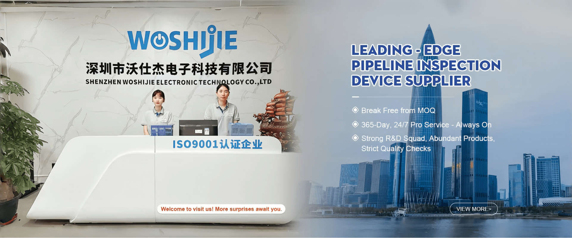 Pipeline Camera Systems Manufacturer | OEM/ODM Pipe Inspection Solutions | Shenzhen Woshijie