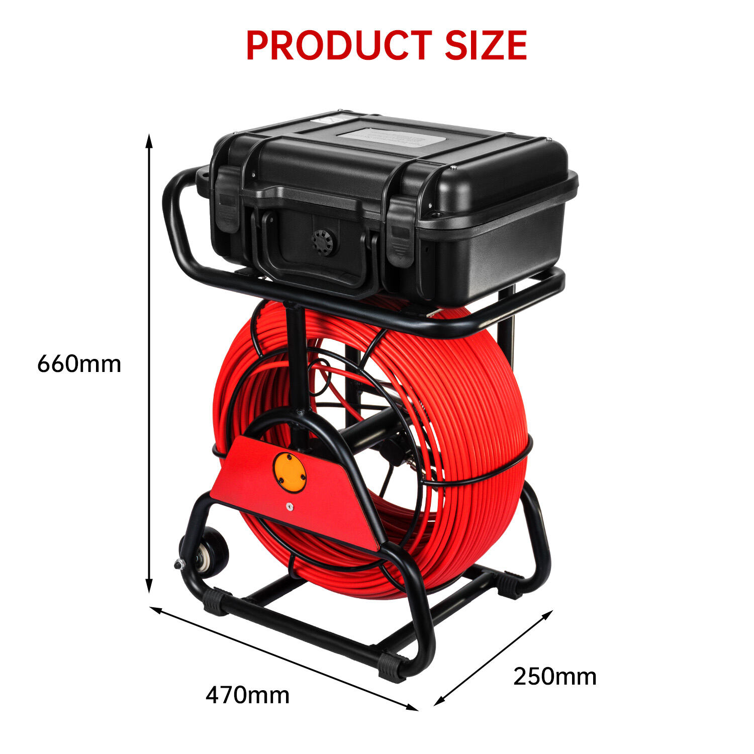9inch Sewer Camera with 512Hz Sonde+Self-leveling function and WIFI Pipeline Plumpling Inspection