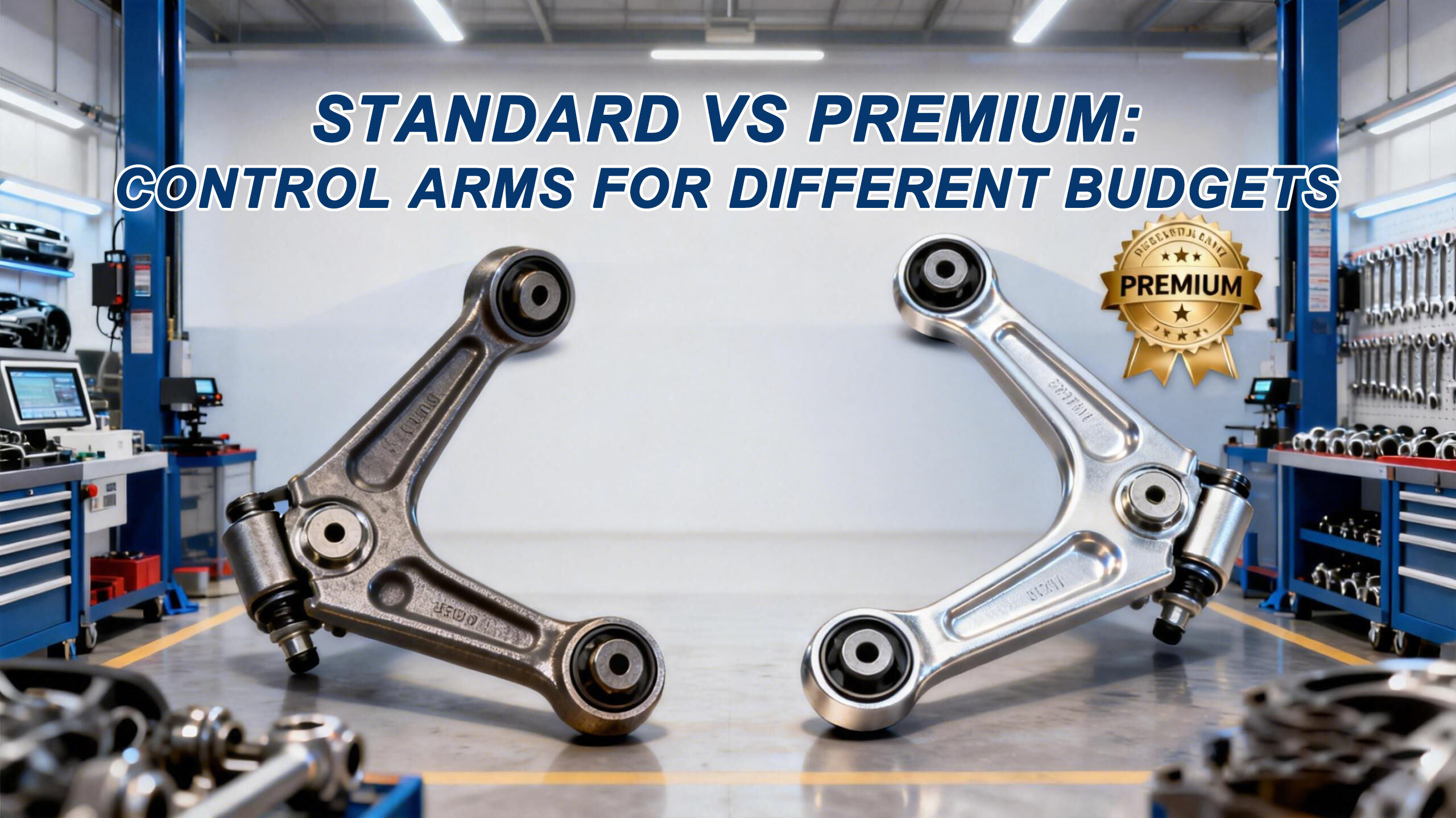 Standard vs Premium: Control Arms for Different Budgets
