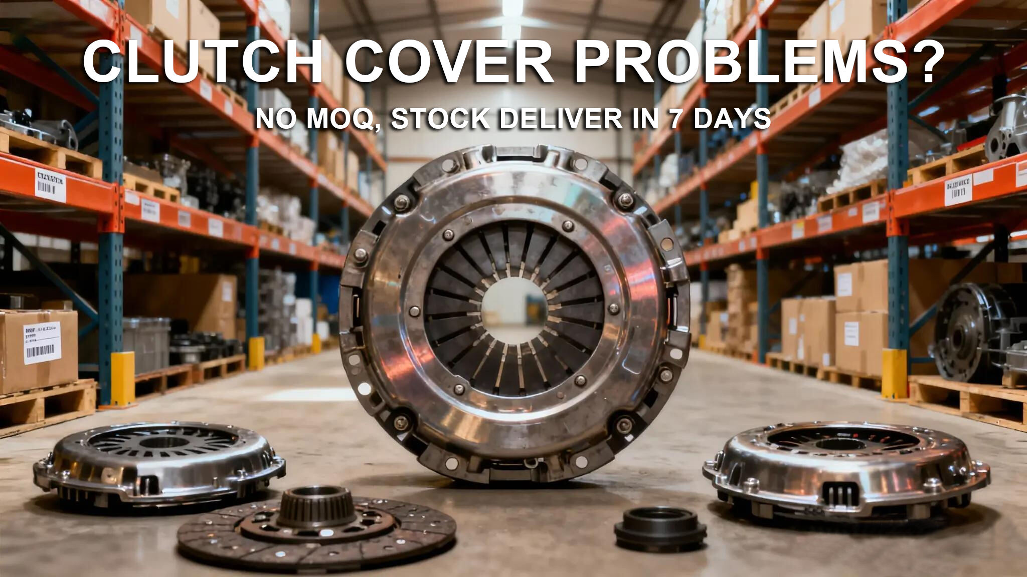 Проблемы с крышкой сцепления? Без минимального объема заказа, доставка со склада за 7 дней