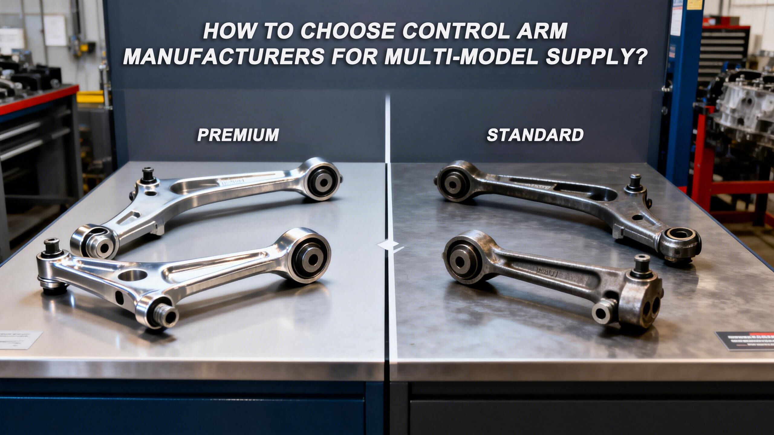 How to Choose Control Arm Manufacturers for Multi-Model Supply?