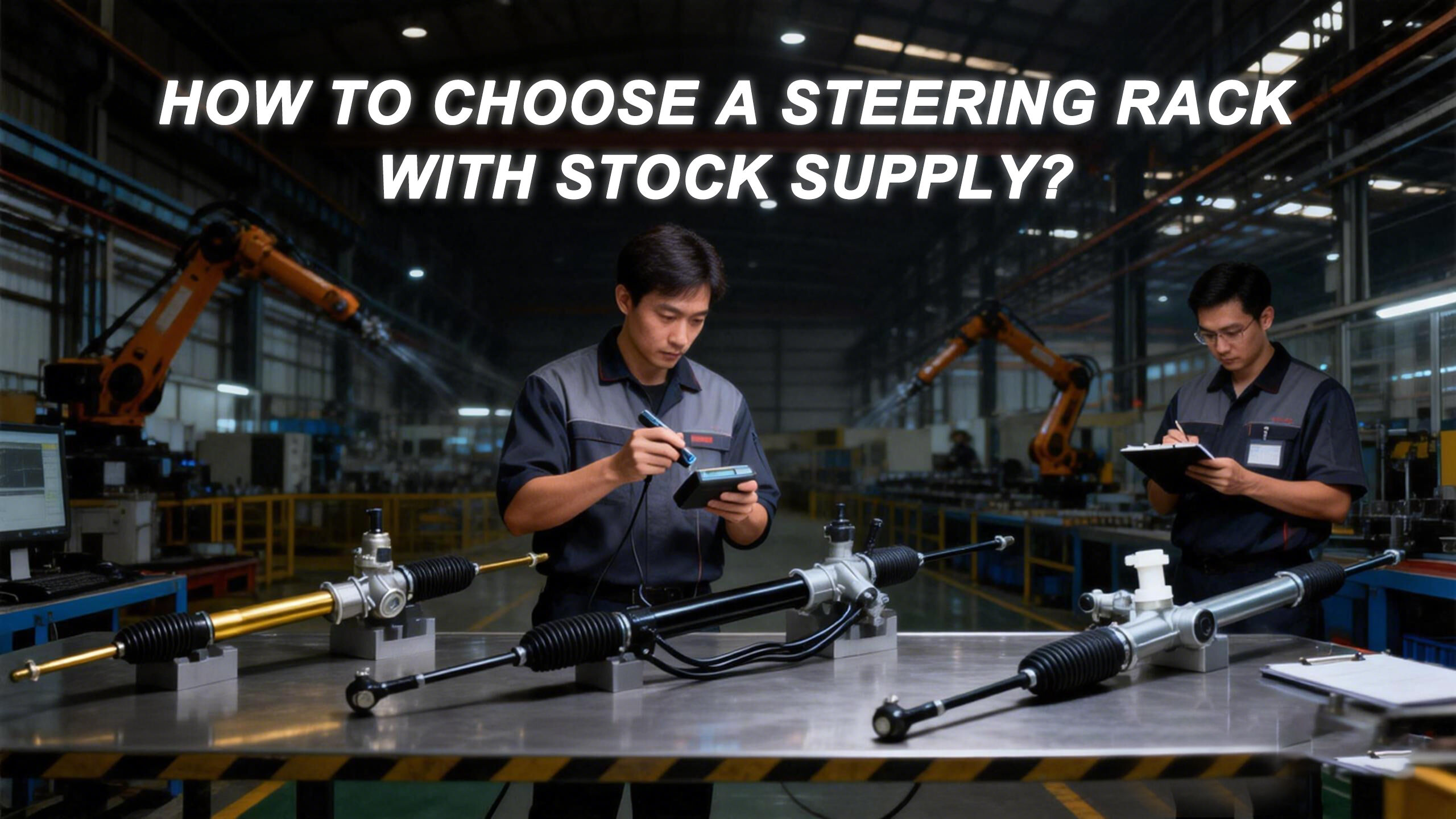 Как выбрать рулевую рейку с наличием на складе?