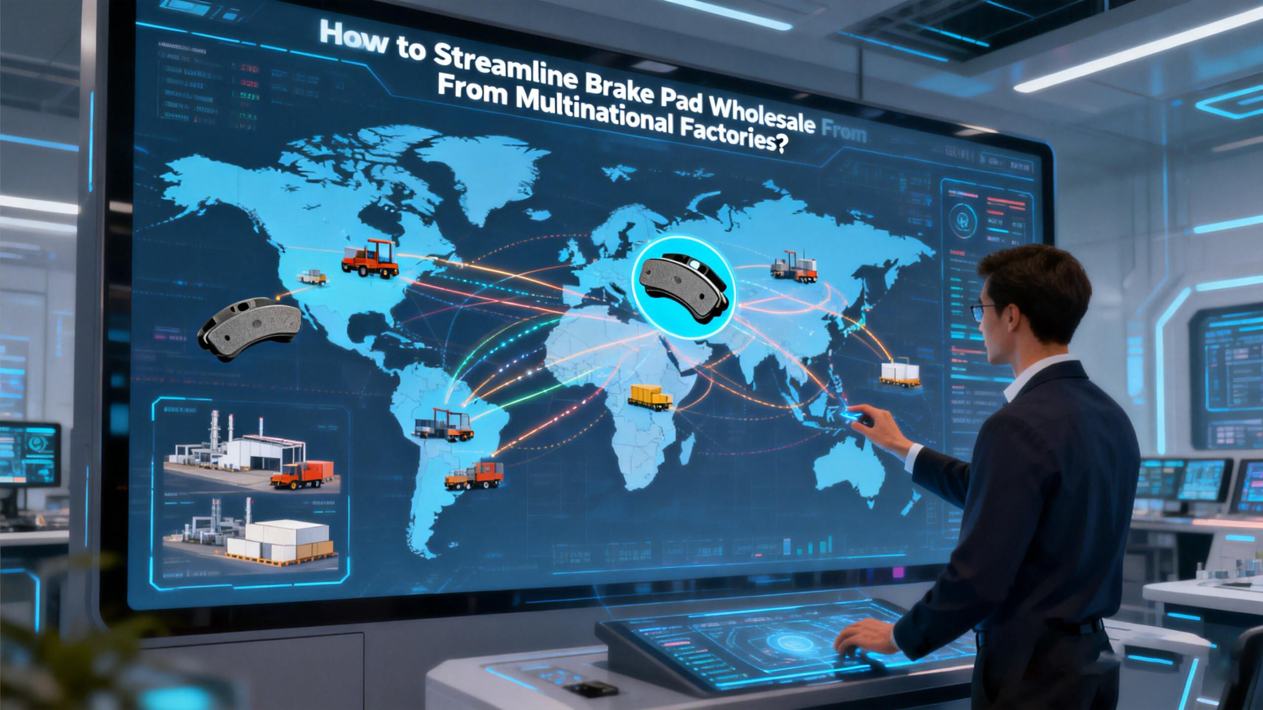 How to Streamline Brake Pad Wholesale From Multinational Factories?