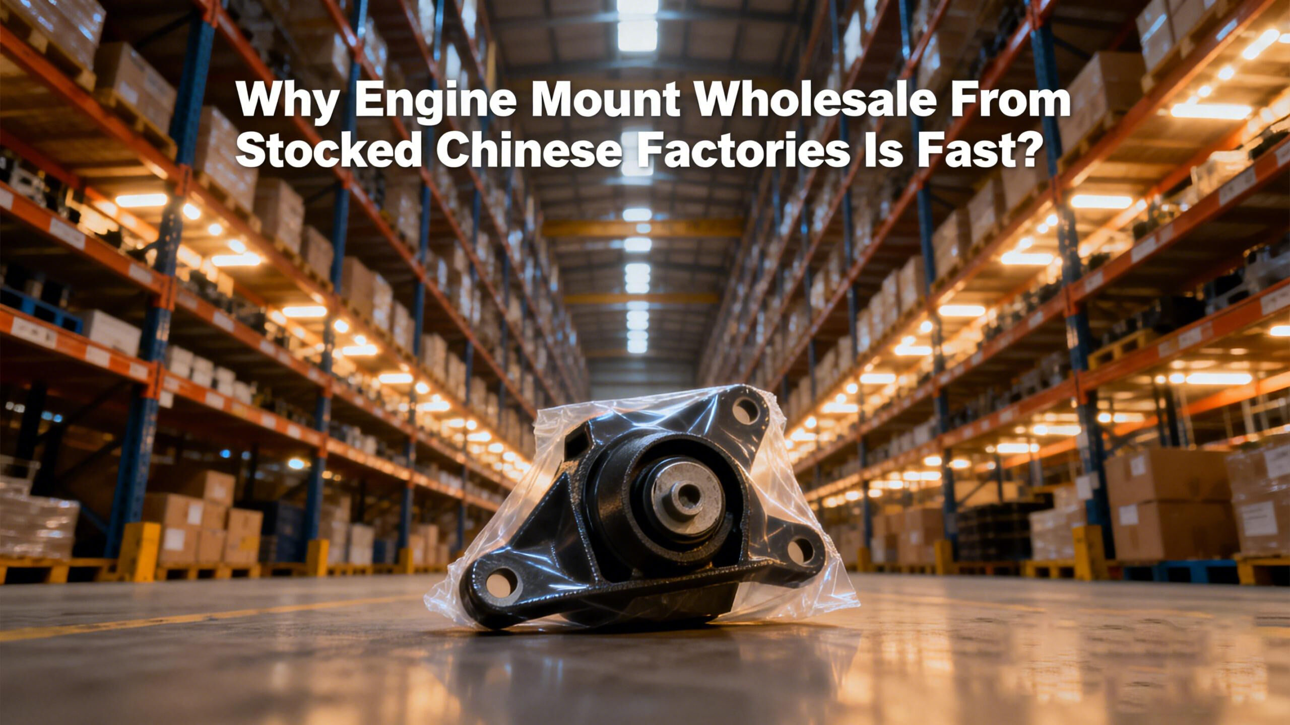Why Engine Mount Wholesale From Stocked Chinese Factories Is Fast?