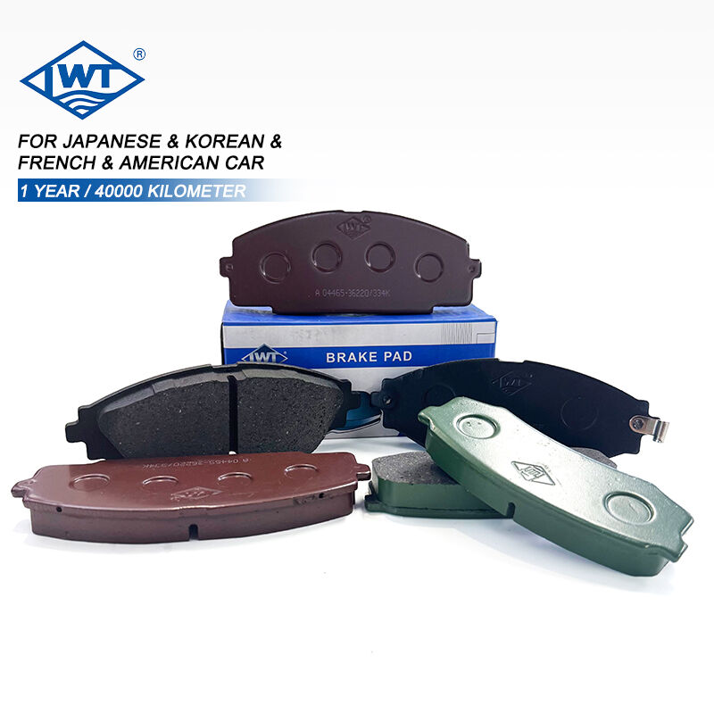 LWT Long Wind Metallic Brake Pad For Toyota