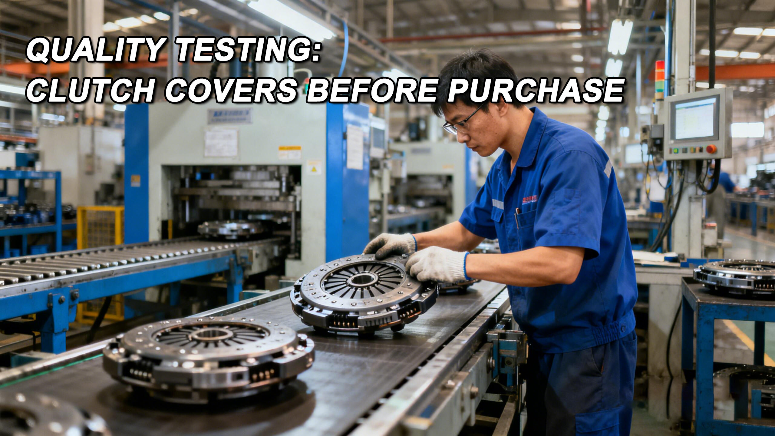 Quality Testing: Clutch Covers Before Purchase