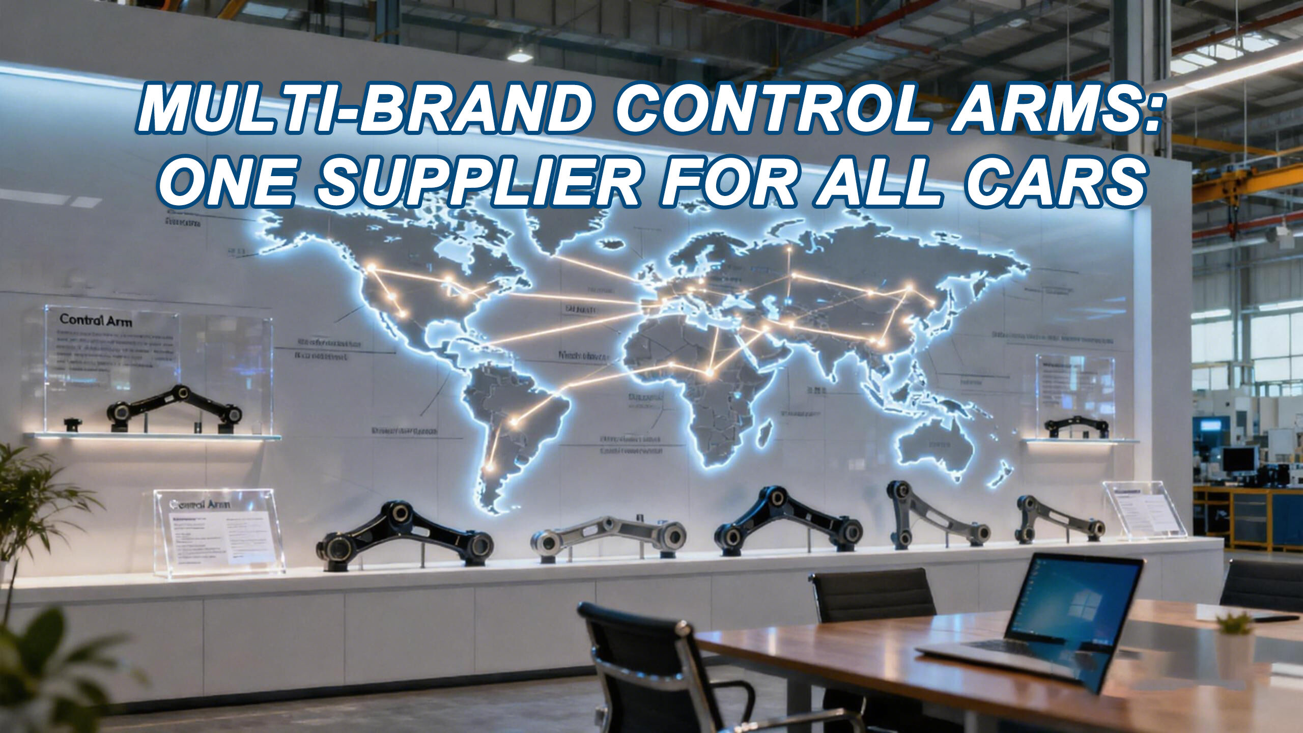 Multi-Brand Control Arms: One Supplier for All Cars
