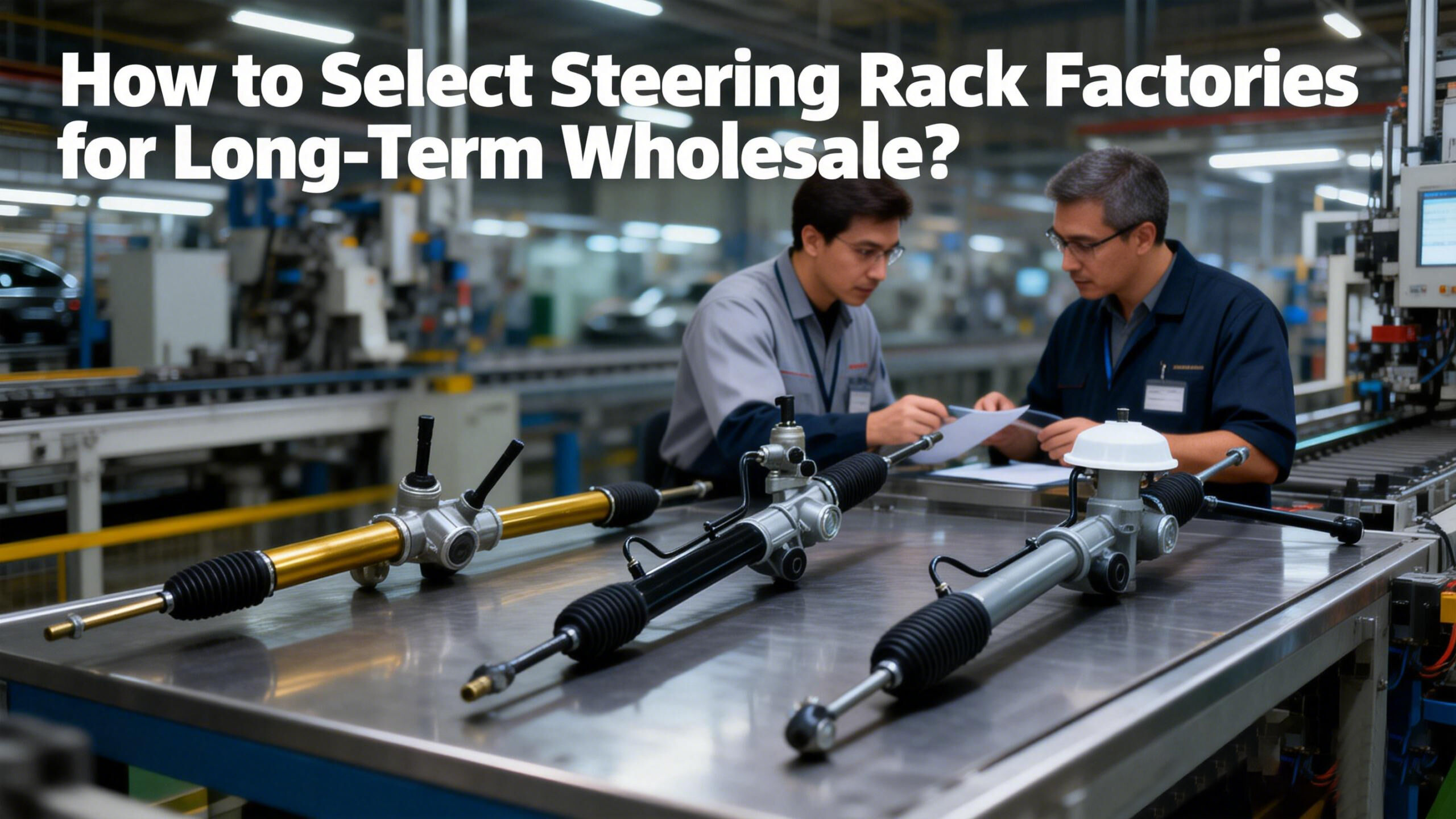 How to Select Steering Rack Factories for Long-Term Wholesale?
