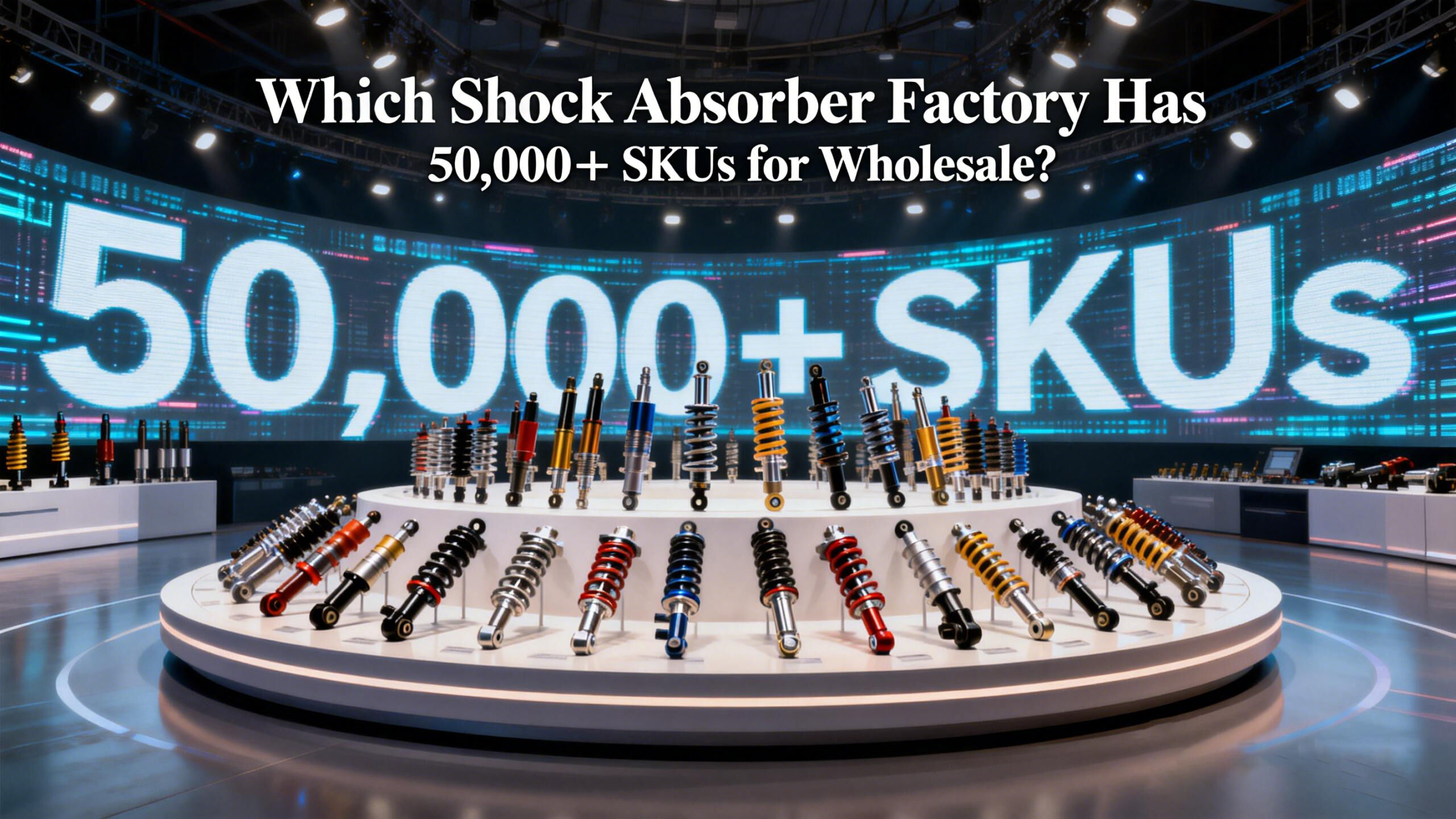 Which Shock Absorber Factory Has 50,000+ SKUs for Wholesale?
