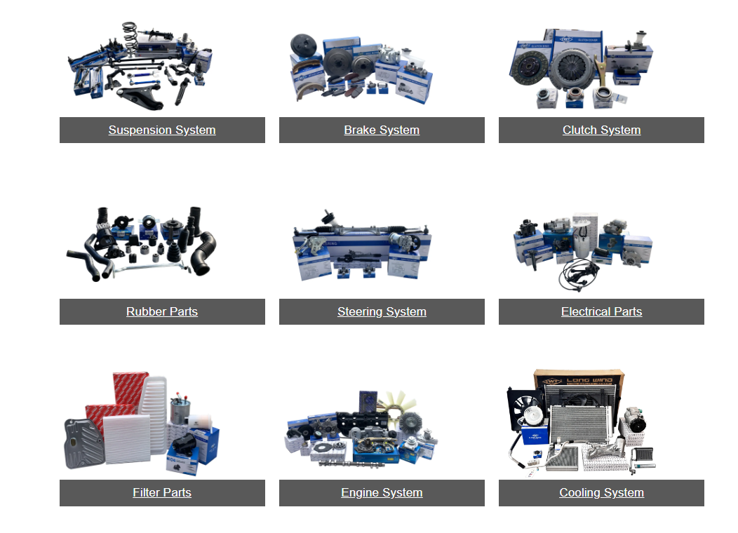 Longwind Group Suppliers provide high-quality automotive parts