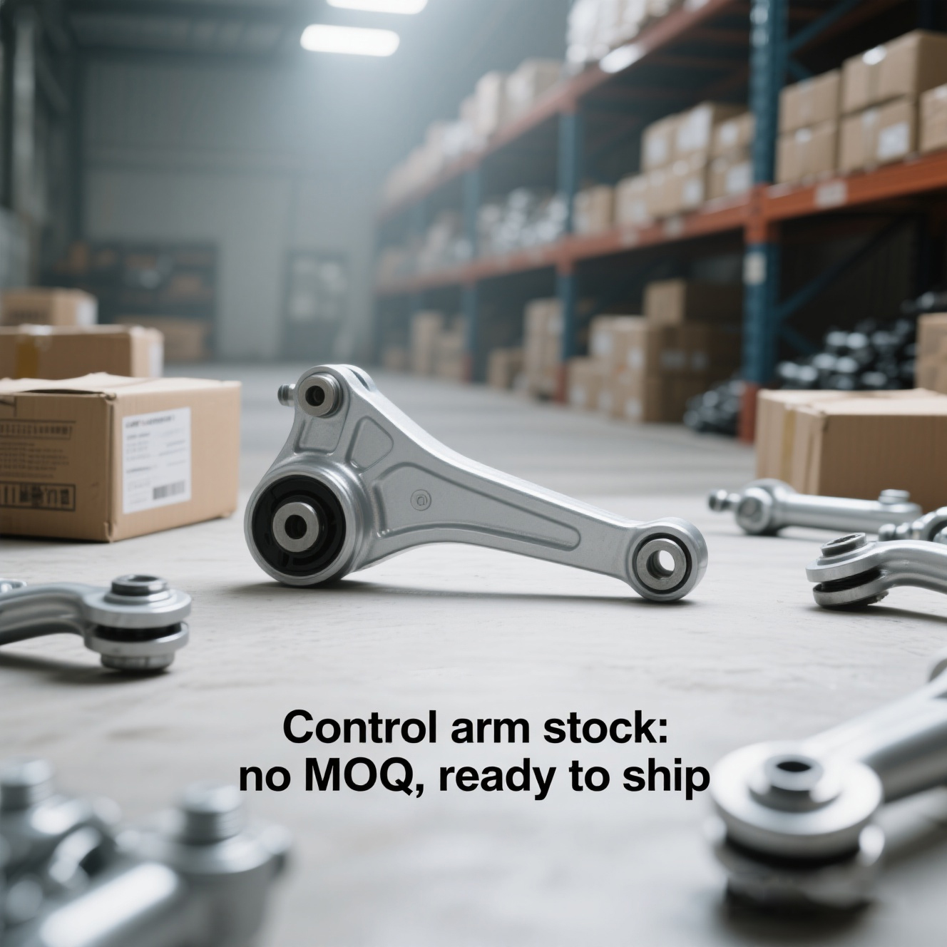 Control arm stock: no MOQ, ready to ship
