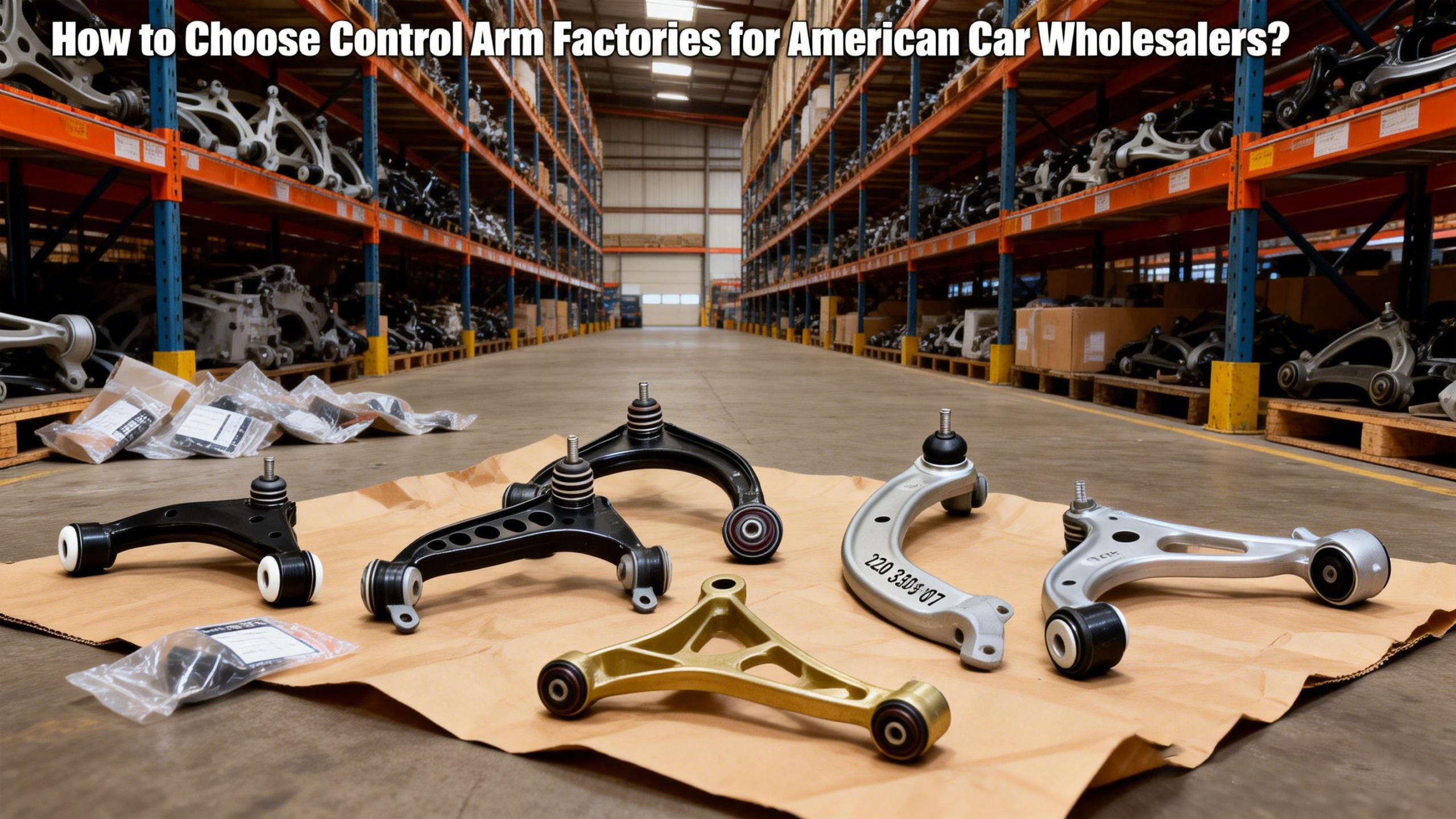 How to Choose Control Arm Factories for American Car Wholesalers?
