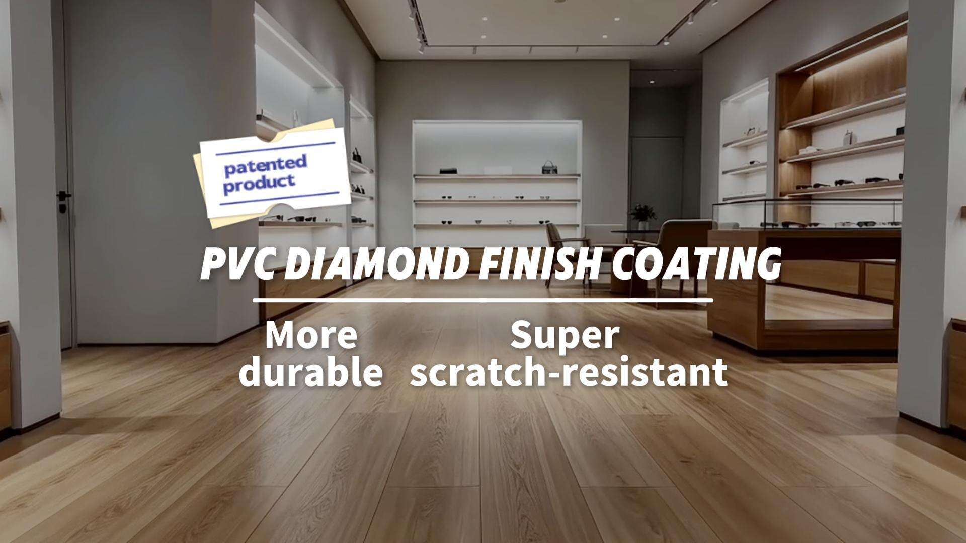 PVC-diamantfinish-beskyttelsesbelægning
