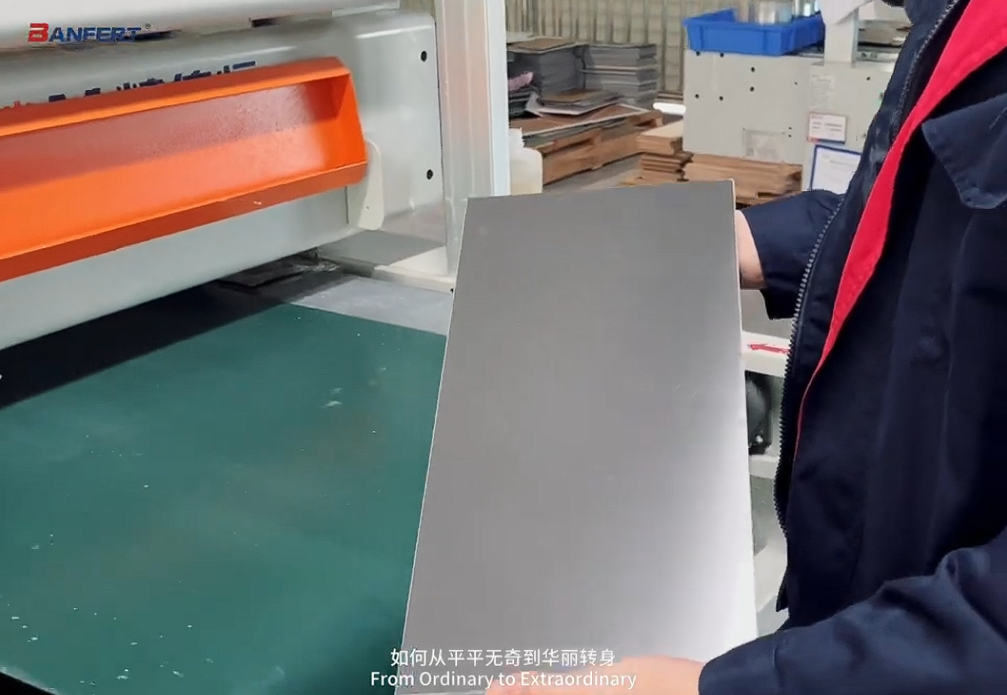 Digital 3D UV Coating Process for Flooring