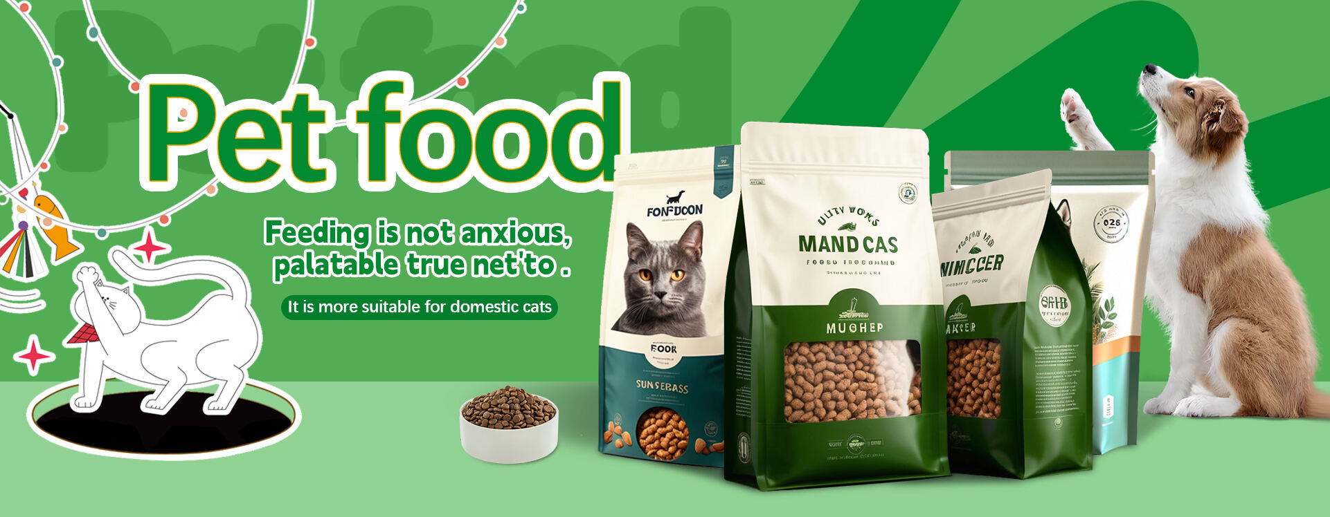 Pet food bag