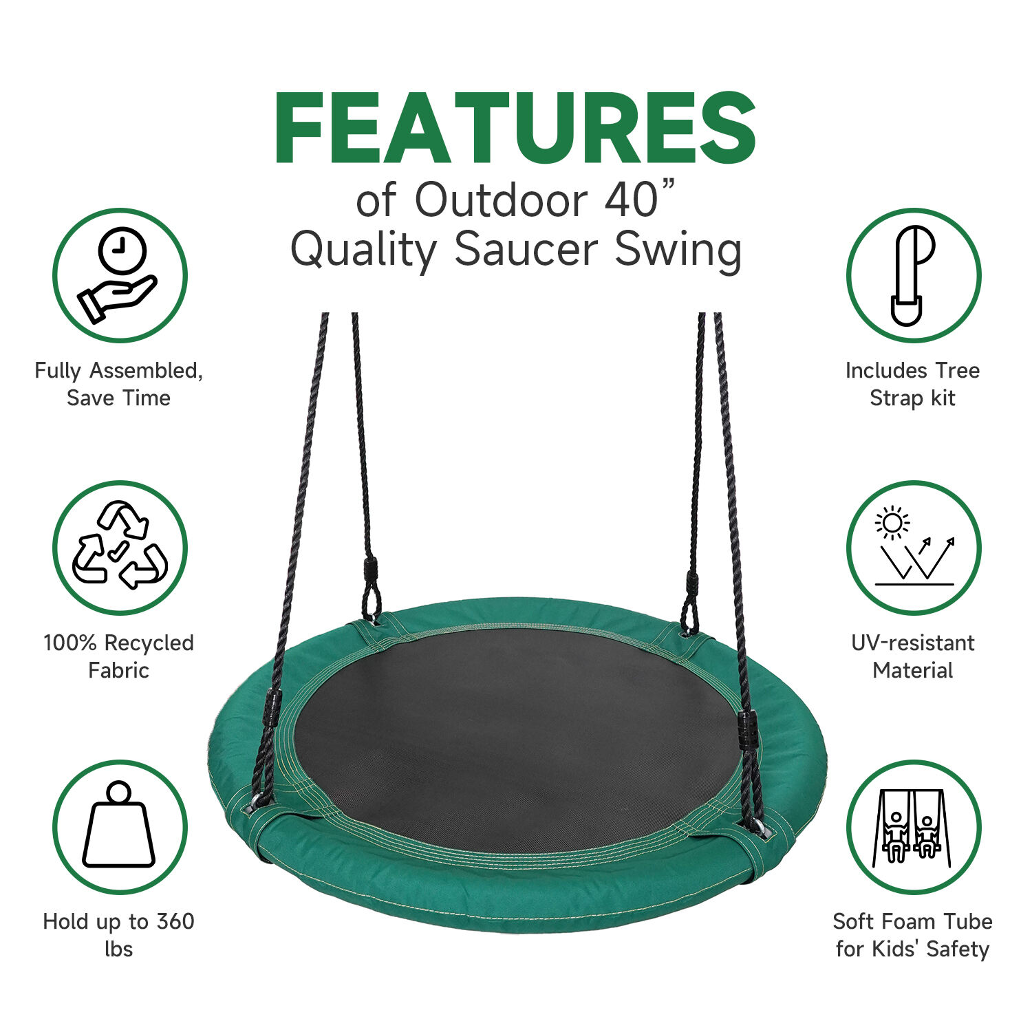 Saucer swing