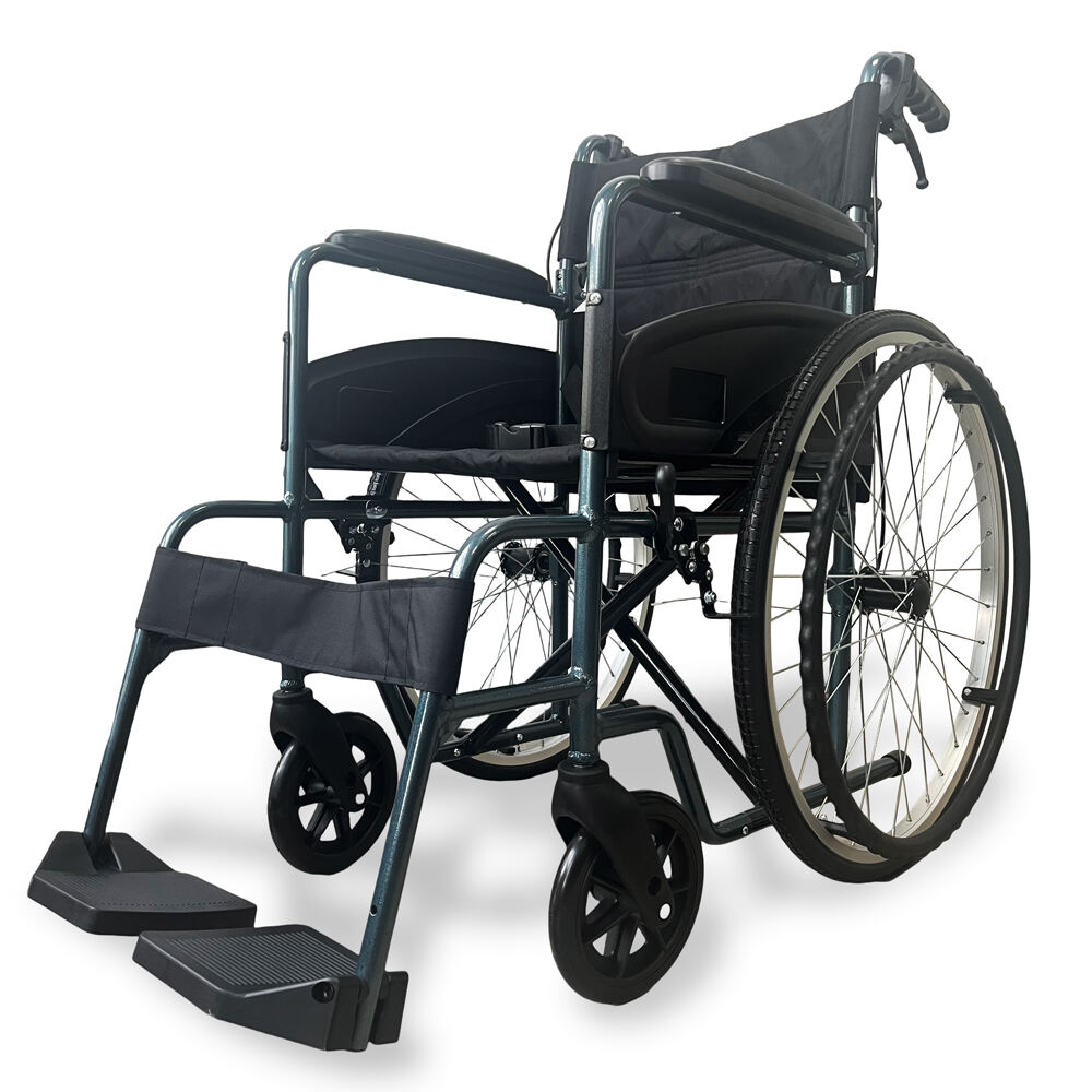 KSM-203Plus Sport- und Freizeitrollstühle für Erwachsene, leichtgewichtiges Aluminiumlegierungsportables manuelles Rollstuhlmodell