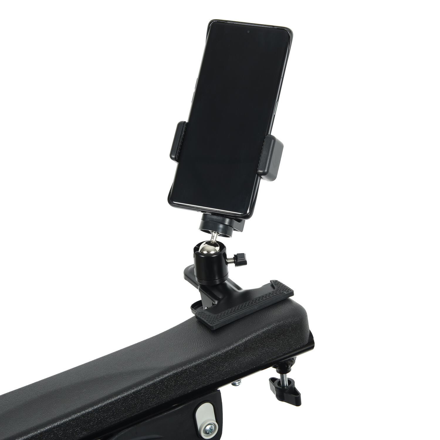 KSM-PH01 Telefon- & Tablet-Halter für Rollstuhl Verstellbarer Telefonständer für elektrischen Rollstuhl und Mobilitätsroller