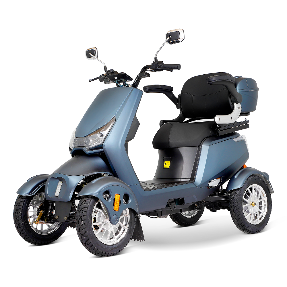 KSM-910D Moćni scooteri za starije osobe, teški posao, 4 kota, ručno upravljani električni skuter za odrasle