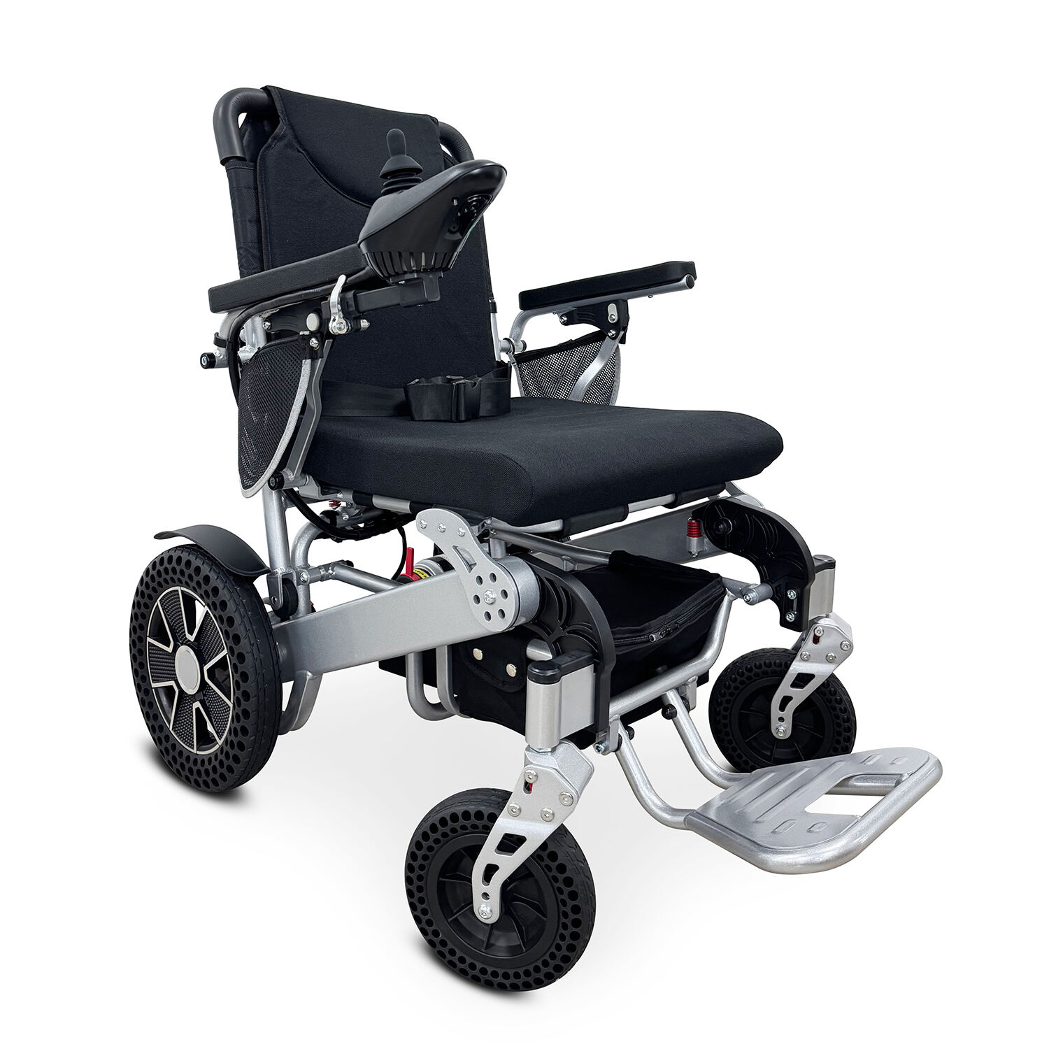 KSM-606Plus Alta Calidad Silla de Ruedas Eléctrica Plegable con Asiento Extra-grande con 2 Motores de 24V 350W * 2