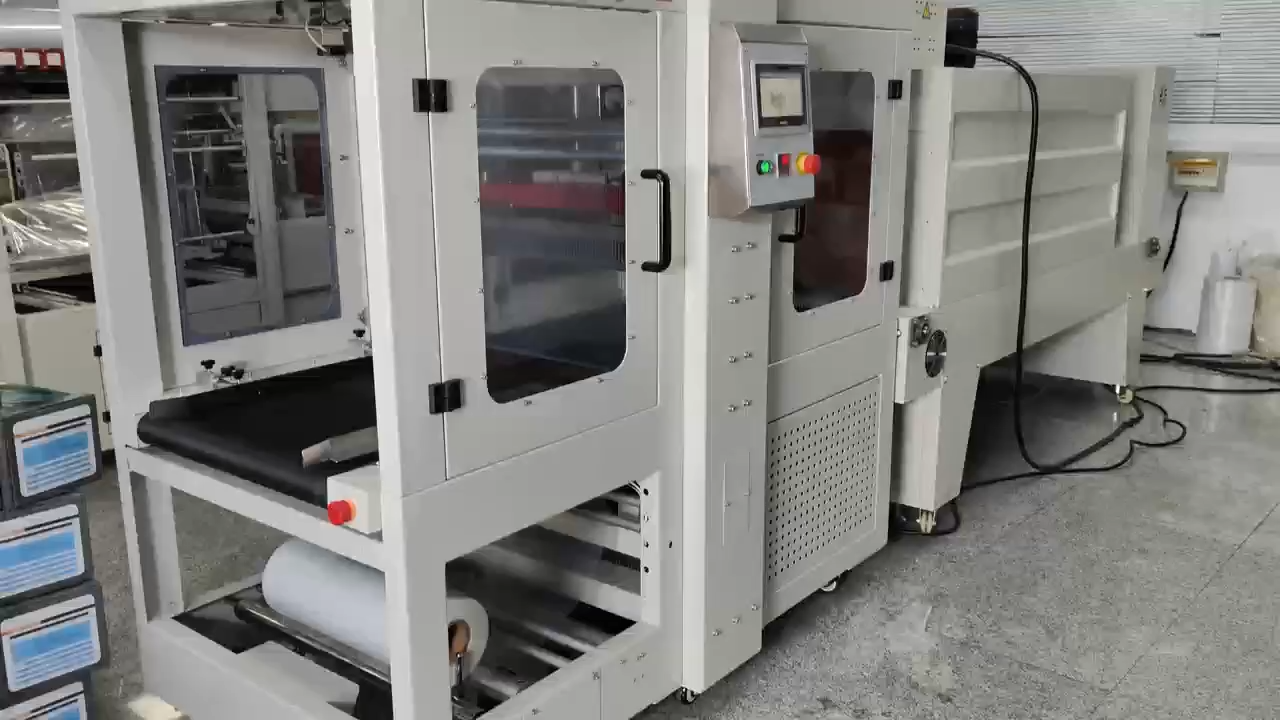 #electricity #Electric #Production #pure electric #PE shrink wrapping machine