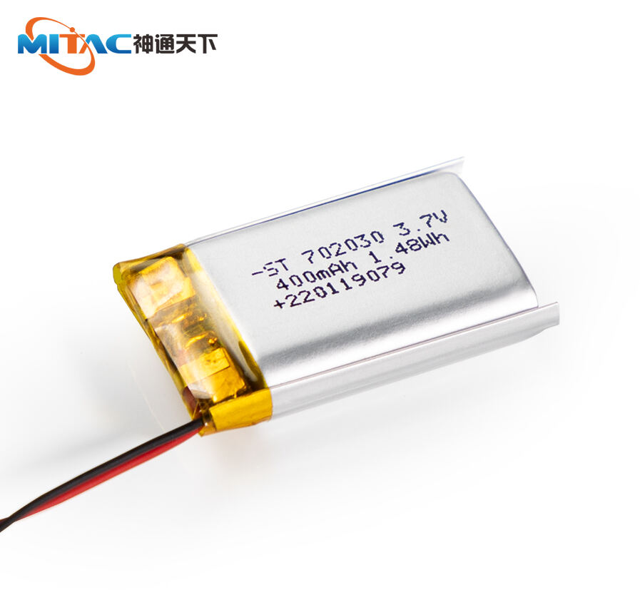 OEM Rechargeable Li ion Batteries 400mAh  3.7V ST-702030