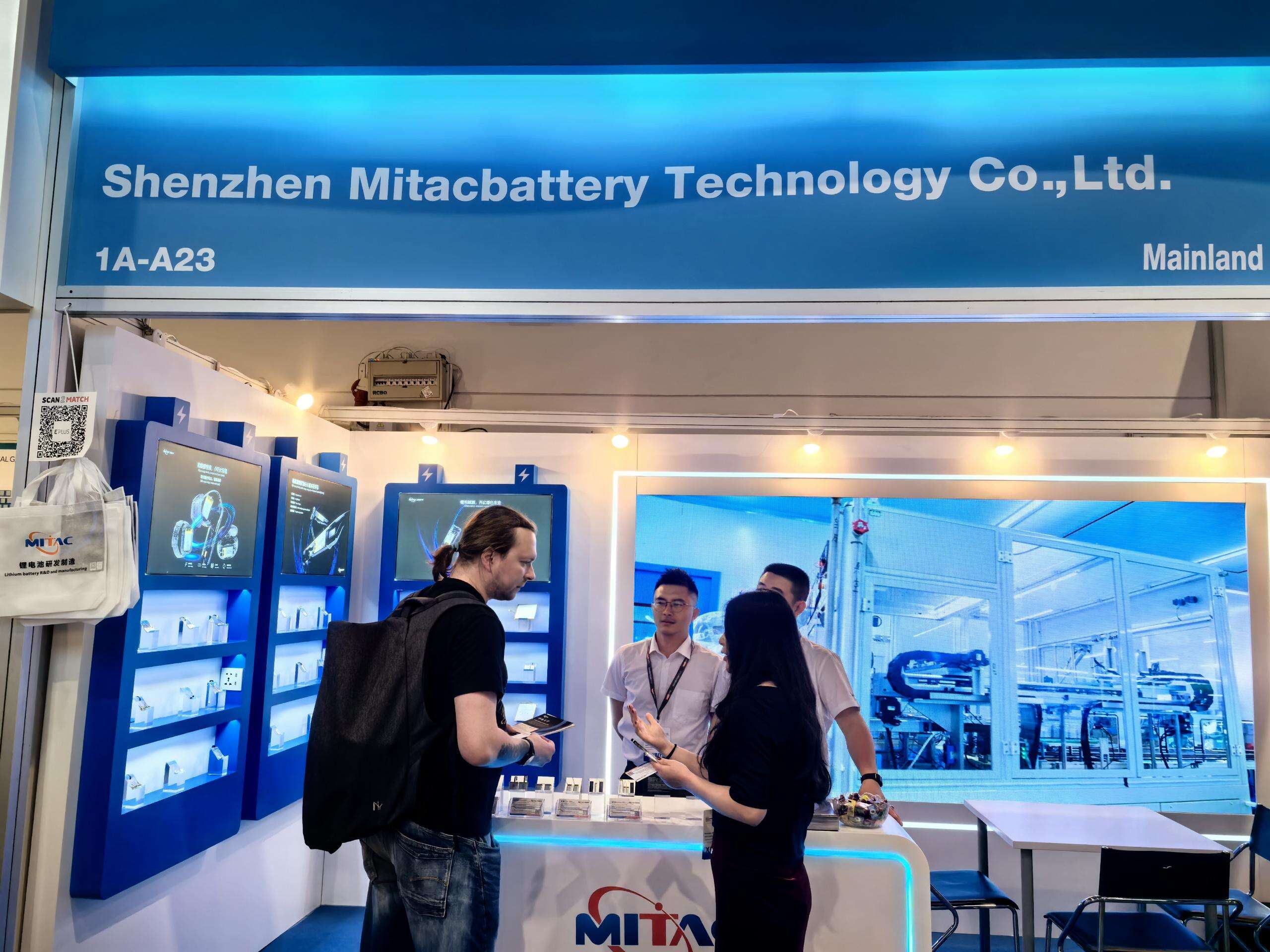 ShenZhen MItacbattery Techonology shone at the 2025 Hong Kong Spring Electronics Fair, and its innovative small polymer lithium-ion battery attracted attention