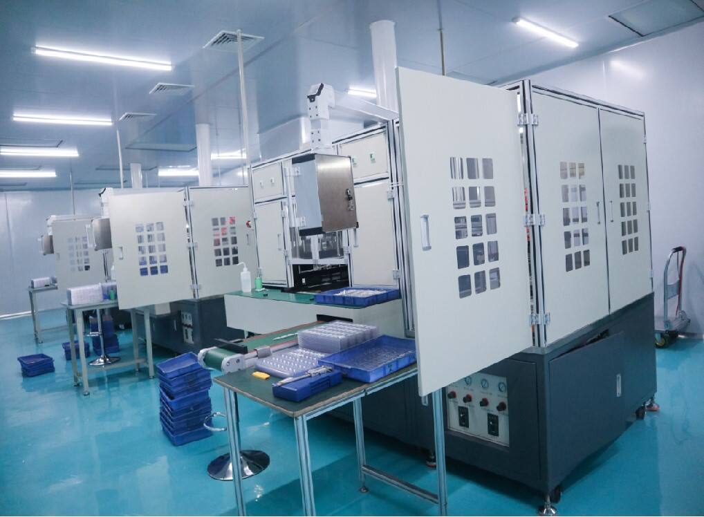 Draw out The Gas inside The Cell And Perform Secondary Sealing Molding