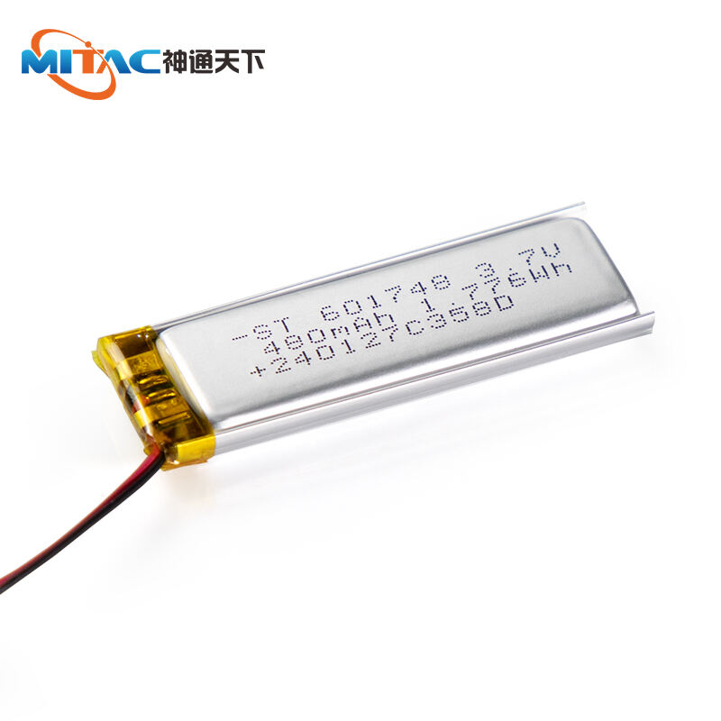 OEM Rechargeable Li ion Batteries 480mAh  3.7V ST-601748