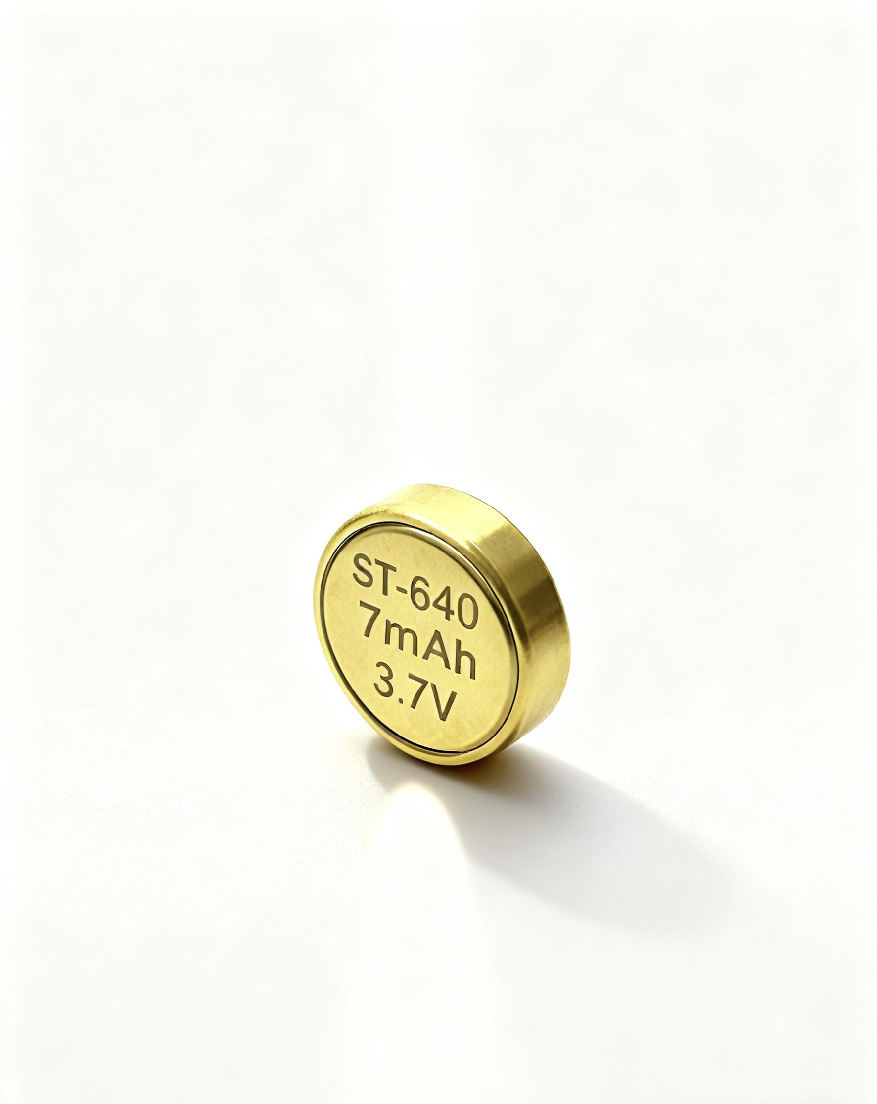 OEM Rechargeable Li ion Batteries 3.7V 7mAh ST-640