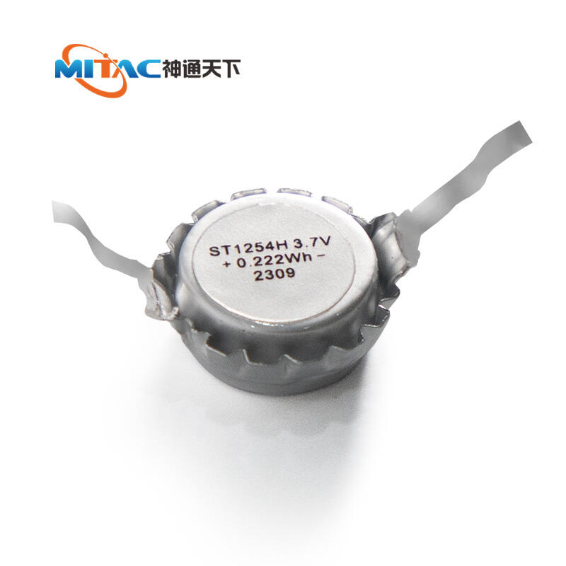 OEM Rechargeable Li ion Batteries  3.7V 60mAh ST-1254H