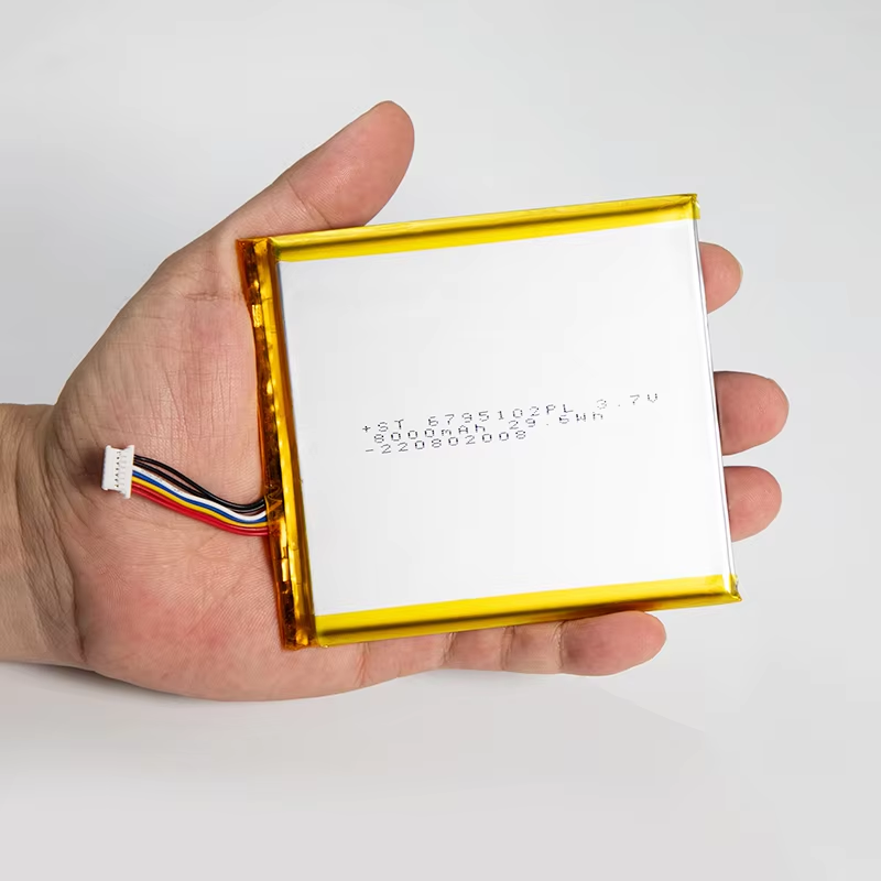 OEM Rechargeable Li ion Batteries 8000mAh  3.7V ST-6795012PL