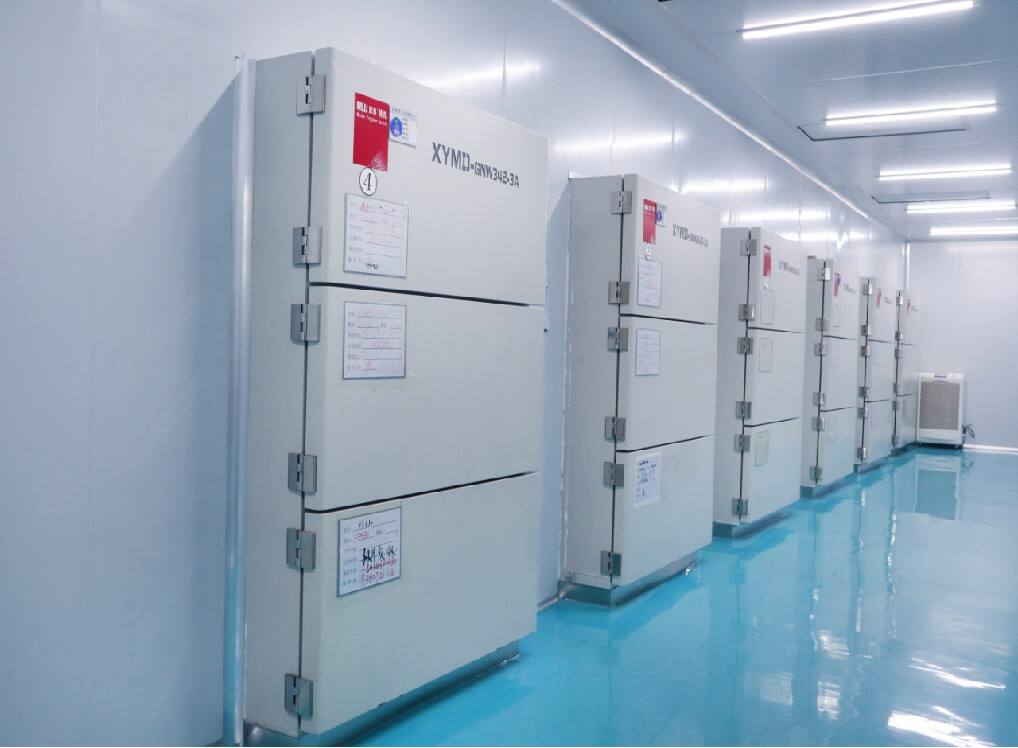 Removal Of Moisture From Cells By High Temperature ln High Vacuum Environment