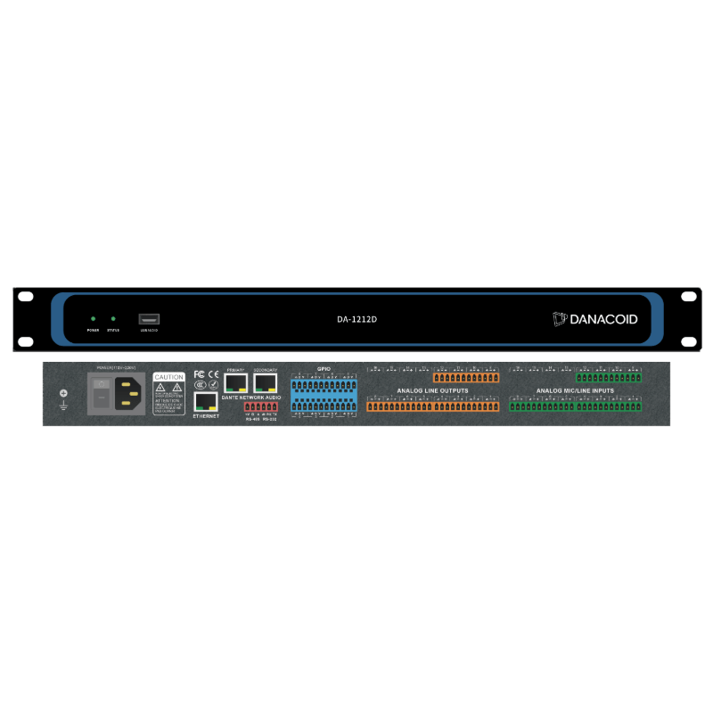 Digital Audio Processor (12 in 12 out)-DA-1212D