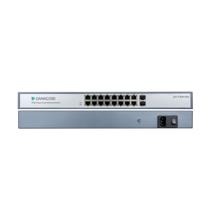 PoE Audio Switch-DA-PSW16bt