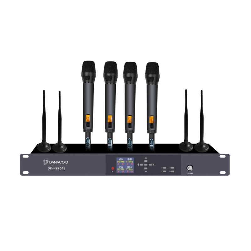 One Drag Four Wireless  Hand-held Microphones-DW-HM964S