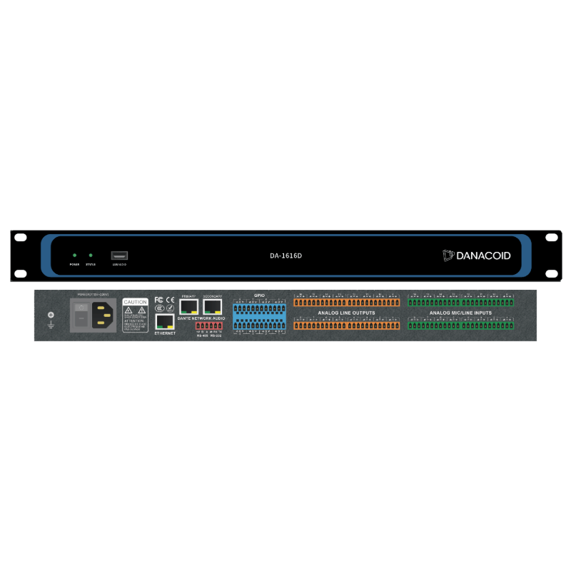 Digital Audio Processor (16 in 16 out)-DA-1616D