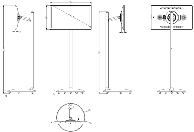 25-inch Rollable Smart Touch Screen manufacture