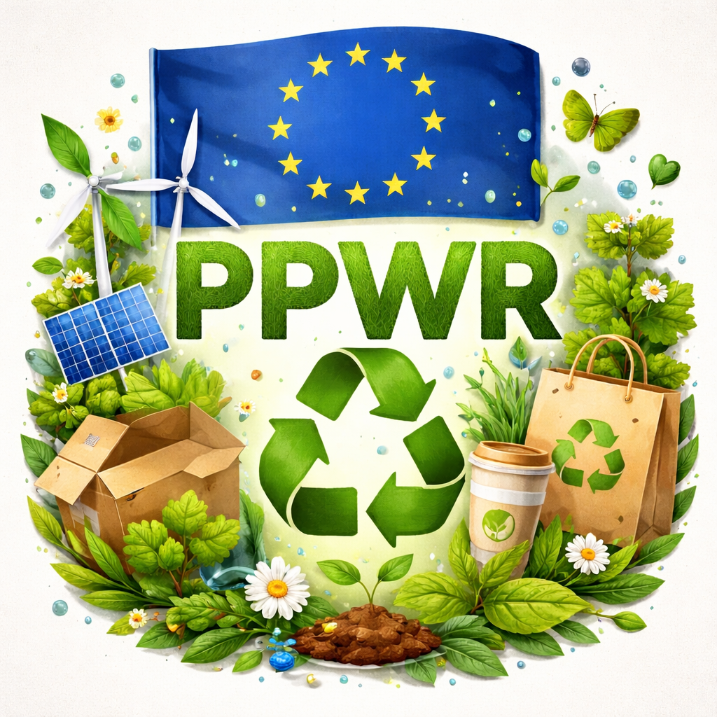 शुनहो क्रिएटिव के पैकेजिंग और पैकेजिंग अपशिष्ट विनियमन (PPWR) के लिए सामग्री समाधान