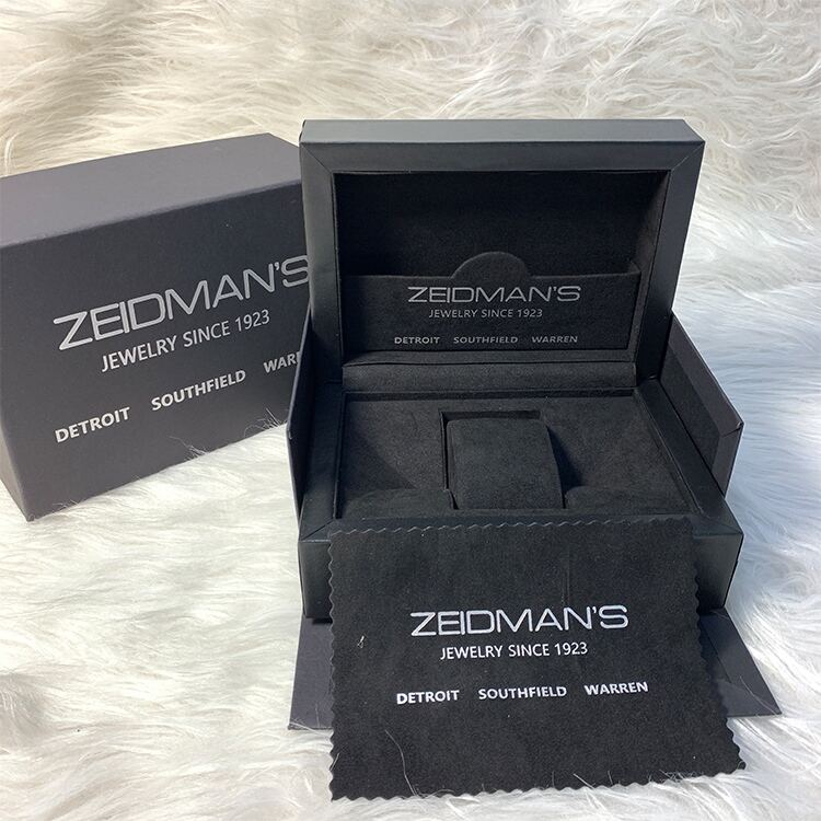 Hot Sell Luxury Black Other Material Rectangle Multifunction Watch Box Packaging