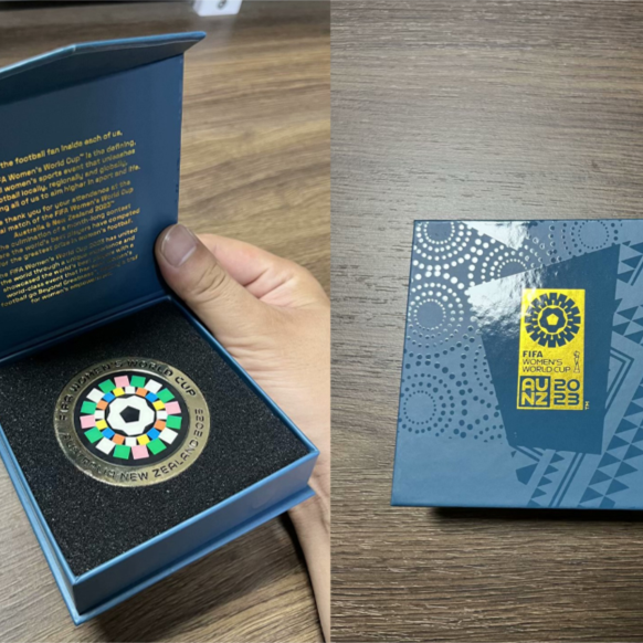 Custom Packaging Box Project for the 2023 FIFA Women's World Cup Commemorative Coin