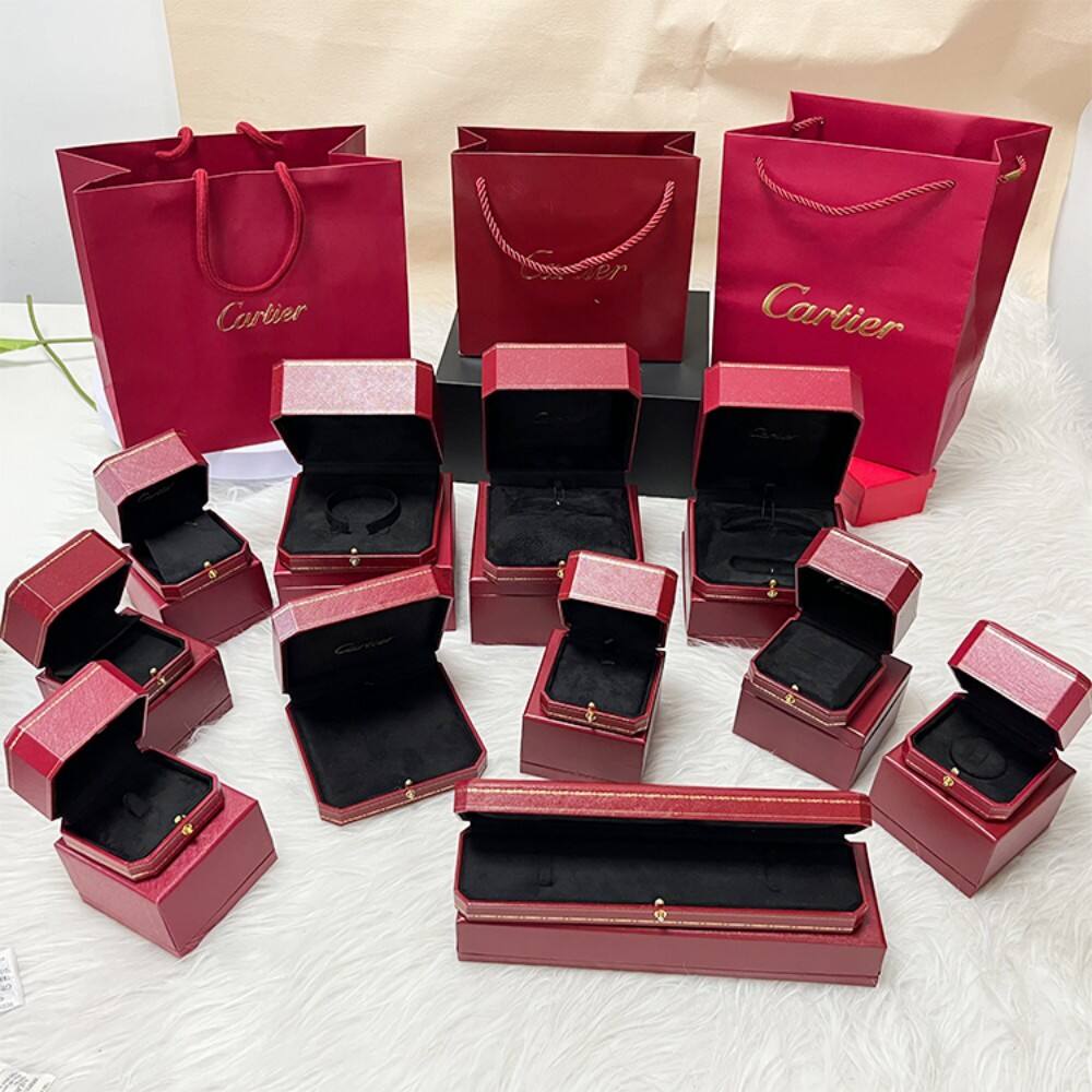 Cartier Official Jewelry Box, Authentic Original Storage Box