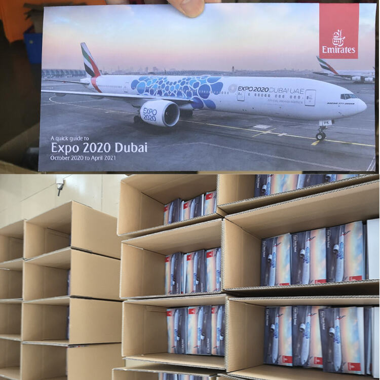 Customized Airline Envelope Project for Official Partner Airlines of Expo 2020 Dubai