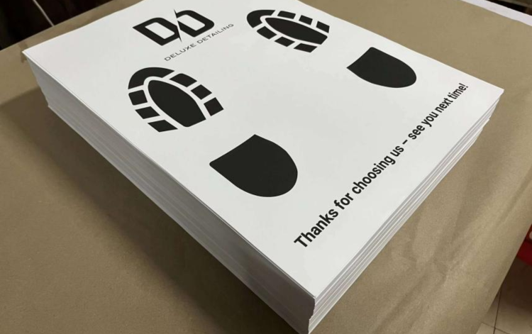 Customized Disposable Car Floor Mat Packaging