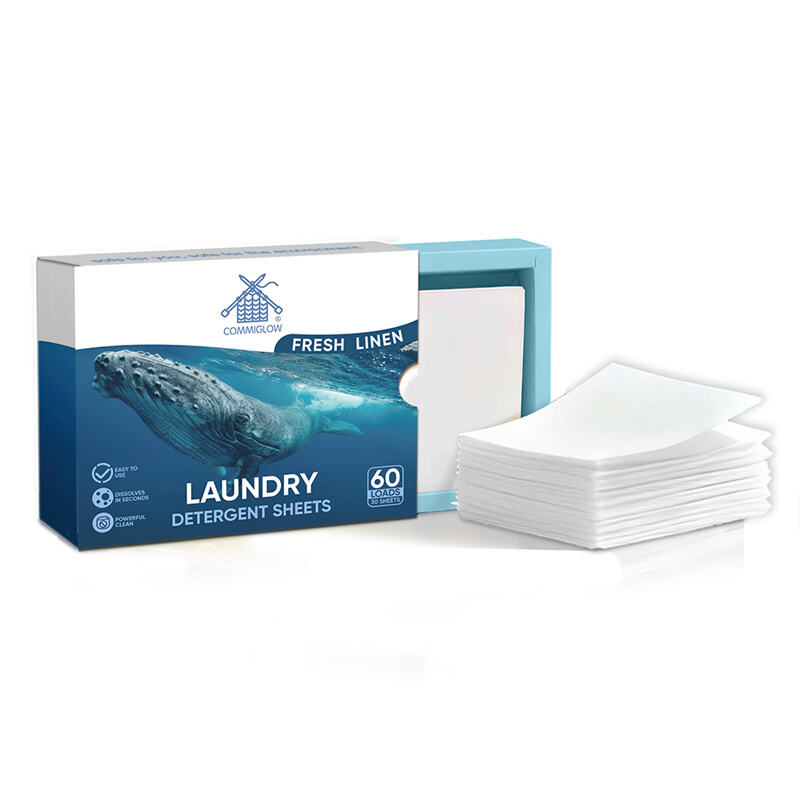 Custom Formula Eco Laundry Detergent Sheets
