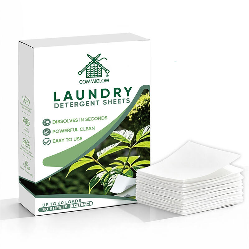 Zero Plastic Plant Based Laundry Detergent Sheets