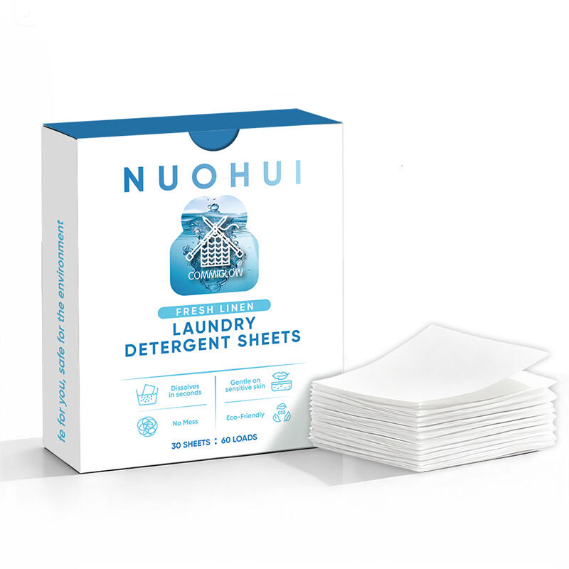 Biodegradable Eco Friendly Laundry Detergent Sheets