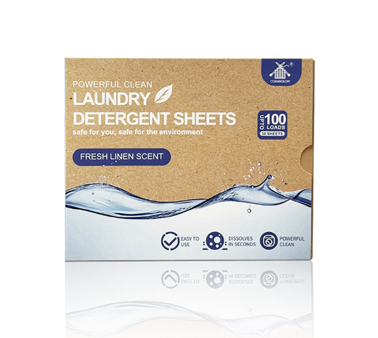 Custom Formula Eco Biodegredable Laundry Detergent Sheets